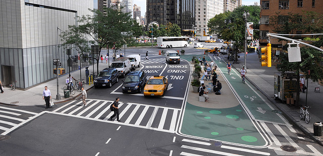 Broadway: Greenlight for Midtown, 2009. NYCDOT. Fuente: Flickr