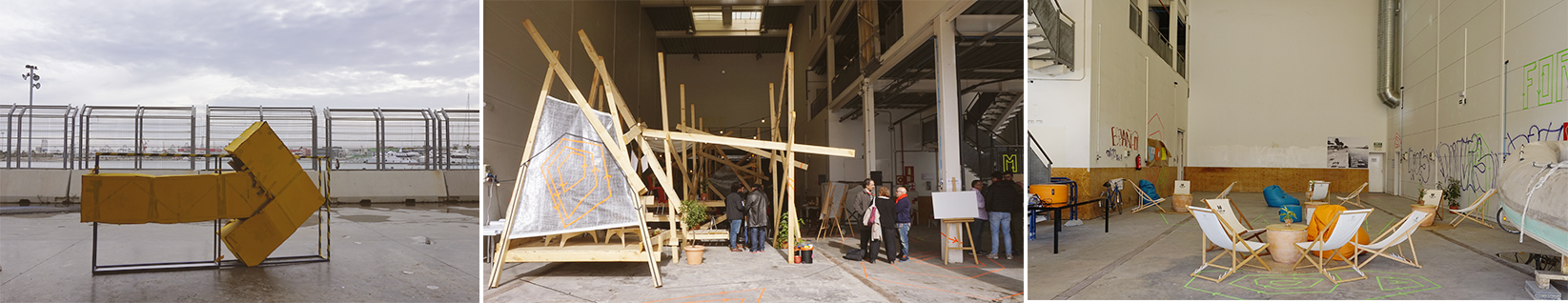 La Factoría cívica en el edificio Alinghi. Fuente: archivo personal