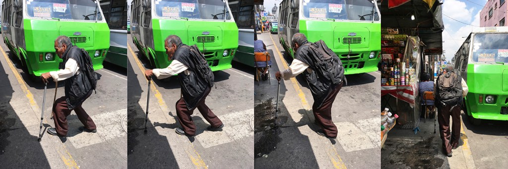 Experiencia de un ciudadano en la ciudad antipática. Fuente: Archivo personal