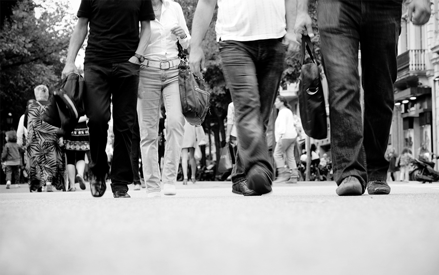 El derecho a caminar en la&nbsp;ciudad